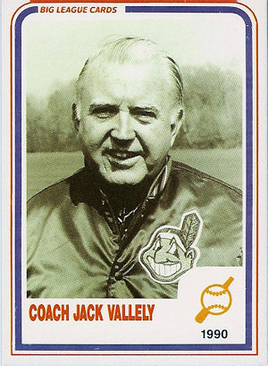 Coach Jack Vallely in 1990.